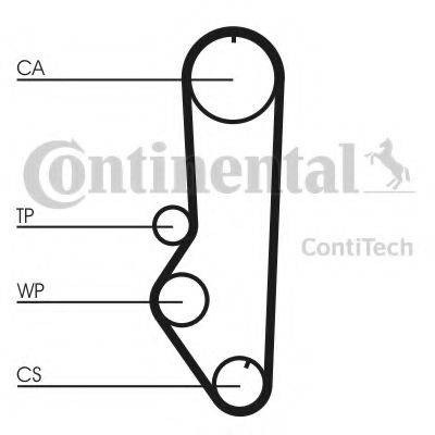 CONTITECH CT690 Ремінь ГРМ