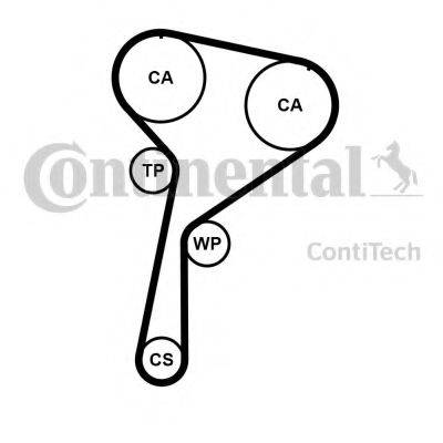 CONTITECH CT1184K1 Комплект ременя ГРМ