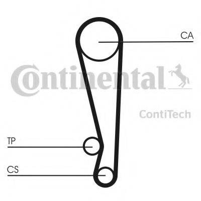 CONTITECH CT1024 Ремінь ГРМ