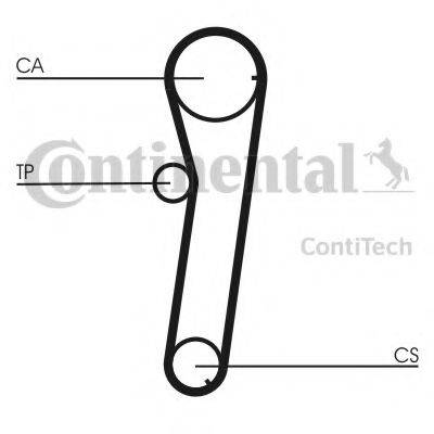 CONTITECH CT776 Ремінь ГРМ