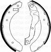 CIFAM 153108 Комплект гальмівних колодок