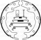 CIFAM 153159K Комплект гальмівних колодок, стоянкова гальмівна система
