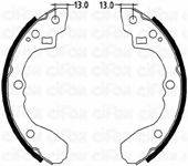 CIFAM 153213 Комплект гальмівних колодок