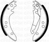 CIFAM 153238 Комплект гальмівних колодок