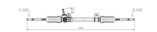 GENERAL RICAMBI RE4042 Рульовий механізм