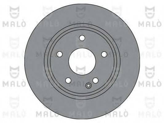 MALO 1110291 гальмівний диск