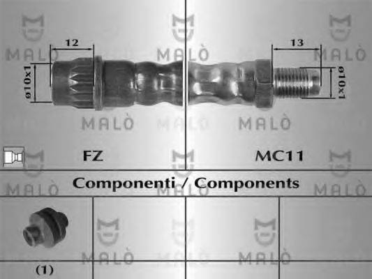 MALO 80846 Гальмівний шланг