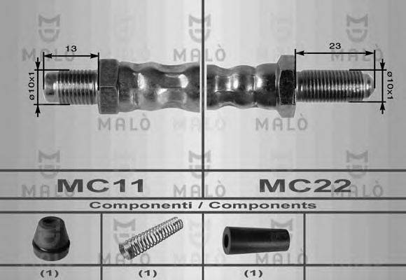 MALO 8581 Гальмівний шланг