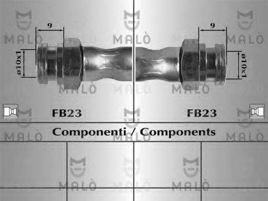 MALO 8991 Гальмівний шланг