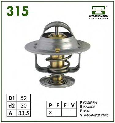 MTE-THOMSON 31588 Термостат, охолоджуюча рідина