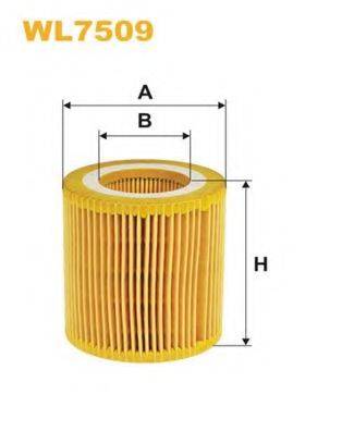 WIX FILTERS WL7509 Масляний фільтр