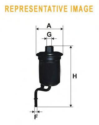 WIX FILTERS WF8376 Паливний фільтр