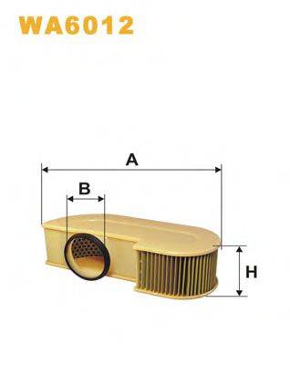 WIX FILTERS WA6012 Повітряний фільтр