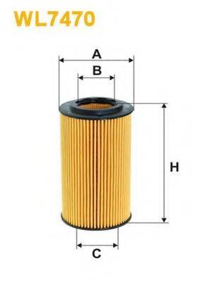 WIX FILTERS WL7470 Масляний фільтр