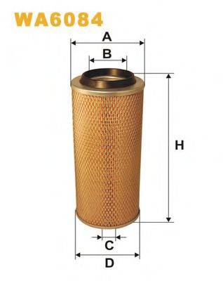 WIX FILTERS WA6084 Повітряний фільтр