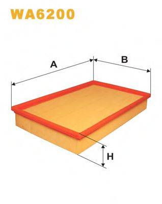 WIX FILTERS WA6200 Повітряний фільтр