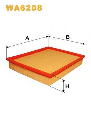 WIX FILTERS WA6208 Повітряний фільтр