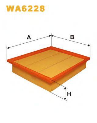 WIX FILTERS WA6228 Повітряний фільтр