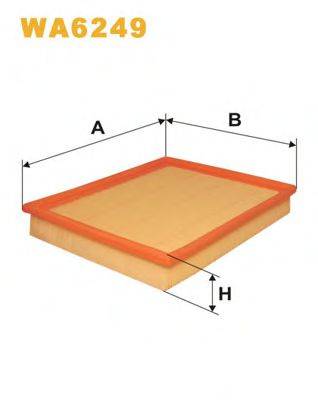 WIX FILTERS WA6249 Повітряний фільтр