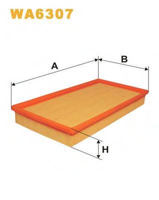 WIX FILTERS WA6307 Повітряний фільтр