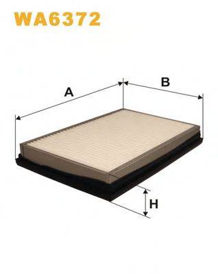 WIX FILTERS WA6372 Повітряний фільтр