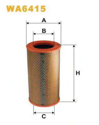 WIX FILTERS WA6415 Повітряний фільтр