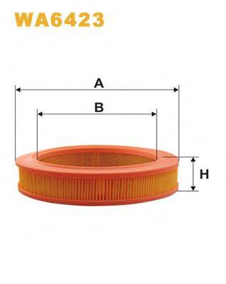 WIX FILTERS WA6423 Повітряний фільтр