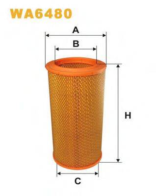 WIX FILTERS WA6480 Повітряний фільтр