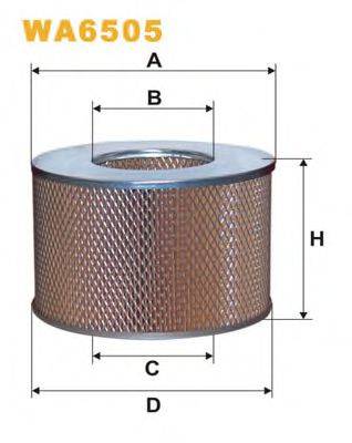 WIX FILTERS WA6505 Повітряний фільтр