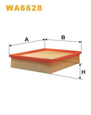 WIX FILTERS WA6628 Повітряний фільтр