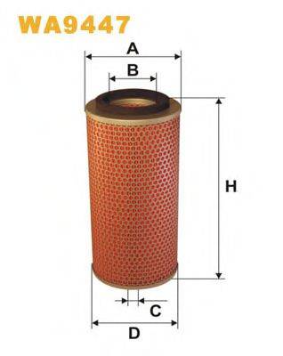 WIX FILTERS WA9447 Повітряний фільтр