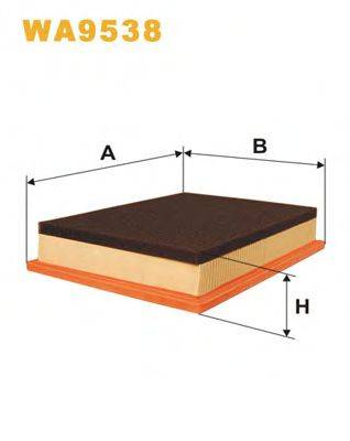 WIX FILTERS WA9538 Повітряний фільтр