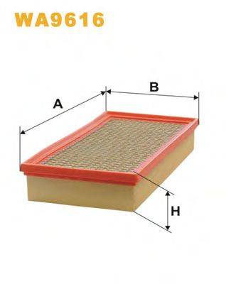 WIX FILTERS WA9616 Повітряний фільтр