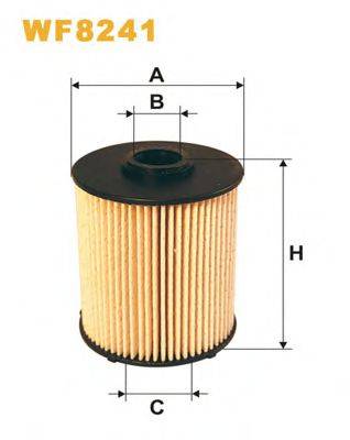 WIX FILTERS WF8241 Паливний фільтр