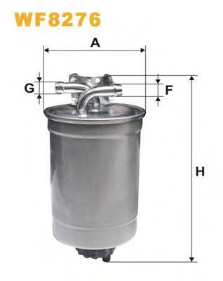 WIX FILTERS WF8276 Паливний фільтр