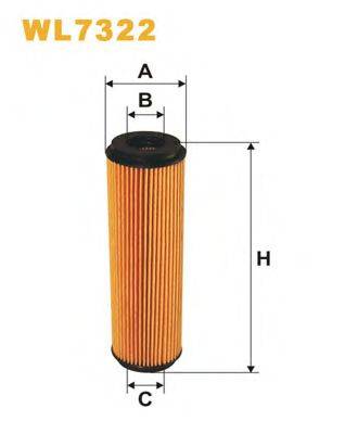 WIX FILTERS WL7322 Масляний фільтр