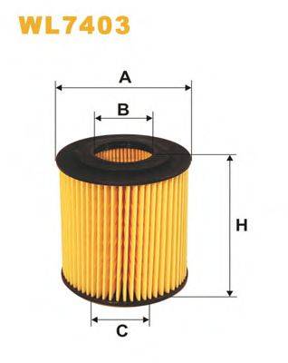 WIX FILTERS WL7403 Масляний фільтр