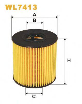 WIX FILTERS WL7413 Масляний фільтр