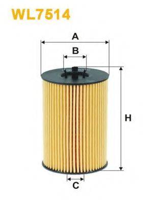 WIX FILTERS WL7514 Масляний фільтр