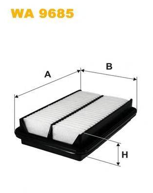 WIX FILTERS WA9685 Повітряний фільтр