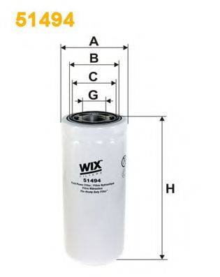 WIX FILTERS 51494 Гідрофільтр, автоматична коробка передач