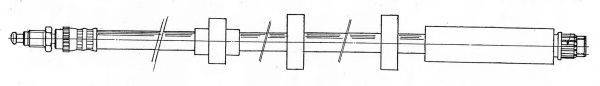 CEF 511022 Гальмівний шланг