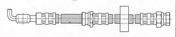 CEF 511515 Гальмівний шланг