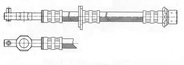 CEF 511530 Гальмівний шланг