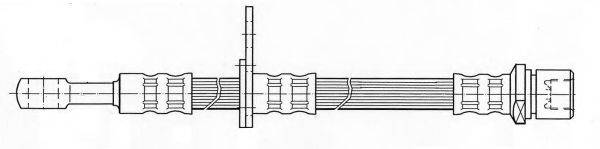 CEF 511979 Гальмівний шланг