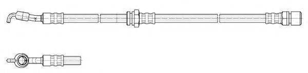 CEF 512610 Гальмівний шланг