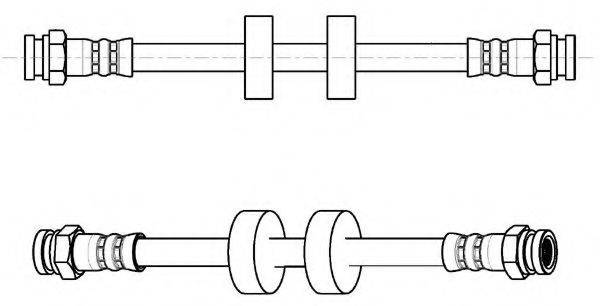 CEF 512973 Гальмівний шланг