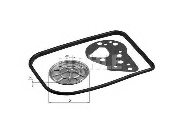 KNECHT HX82D Гідрофільтр, автоматична коробка передач