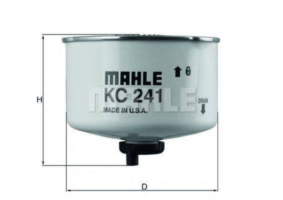 KNECHT KC241D Паливний фільтр