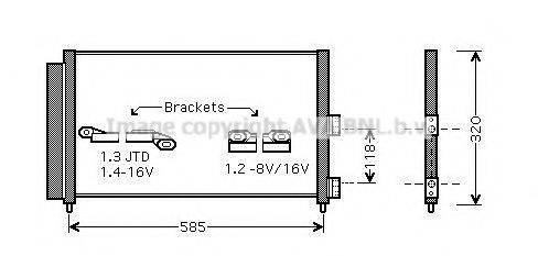 PRASCO FT5289D Конденсатор, кондиціонер